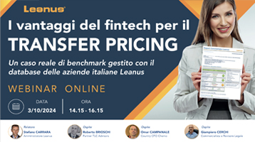 I vantaggi del fintech per il Transfer Pricing